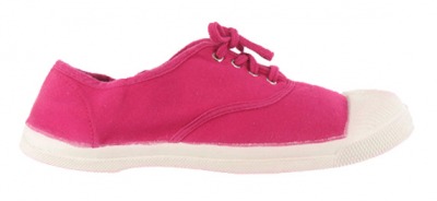 Tennis Lacet Rose - bensimon shoes 
